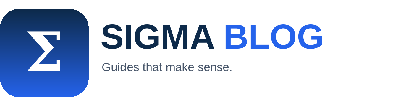Sigma Blog